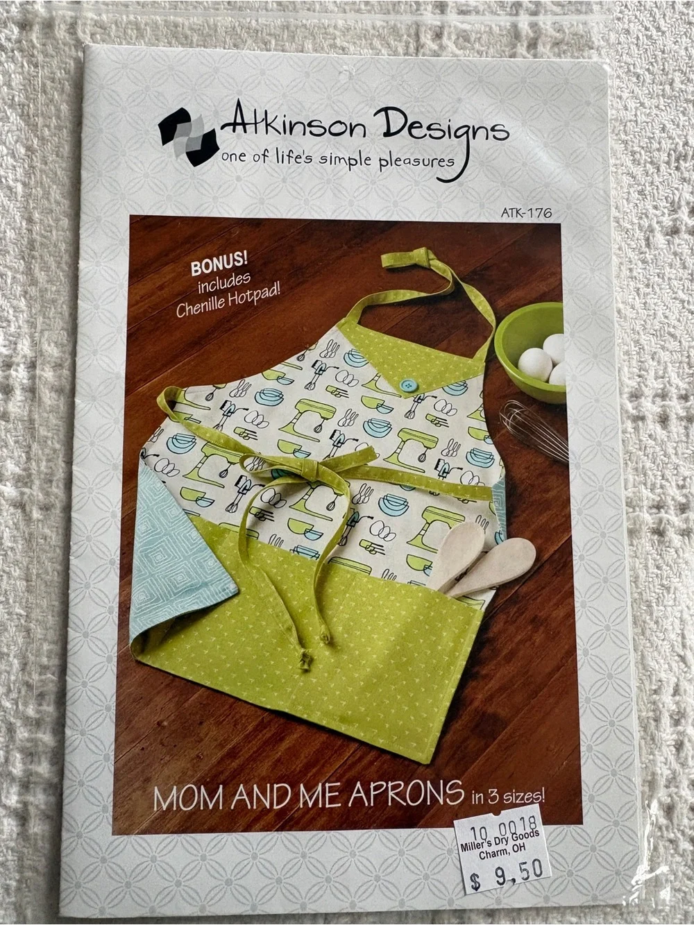 Mom and Me Apron Pattern by Atkinson Designs ATK-176